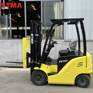 STMA Brand Electric 1.5 Ton Warehouse <strong>Forklift</strong> 5 m Lifting Range AC Motor for Farm Construction <strong>Industries</strong> Gear PLC Components - Product Image 1