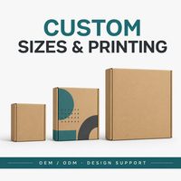 Boîtes d'expédition en carton ondulé à assembler facilement, personnalisables avec logo, vente en gros pour services de boîtes d'abonnement