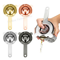 Passoire Hawthorne en acier inoxydable SUS 304, accessoires de barman, outils de mélange de boissons, filtre à glace, passoire à cocktail moderne
