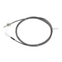 Sonde de température RTD multi-niveaux SR103-1 PT100 PT1000 avec câble en PVC, PTFE et silicone à fixation par ressort