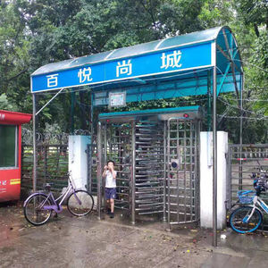 Les tourniquets pleine hauteur sont généralement installés à l'extérieur, mais aussi à l'intérieur. - Product Image 6