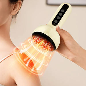 Tren baru bekam pijat vakum listrik portabel dengan terapi cahaya getaran kompres panas dan arus mikro, mudah digunakan - Product Image 5