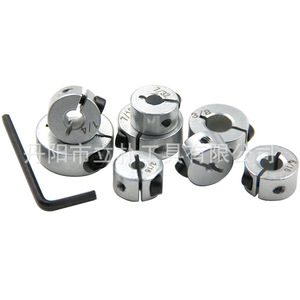 Li Pu 8pc Imperial Positioning Ring Open Type Shaft Sleeve Locking Ring Aluminum 1/4 3/8 7/32 3/16 5/16 - Product Image 1