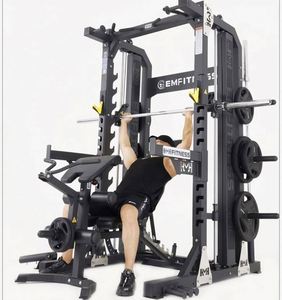 Vente en gros Appareil d'entraînement complet Équipement de gymnastique multifonction Smith Machine pour le fitness Exercice à domicile - Product Image 2