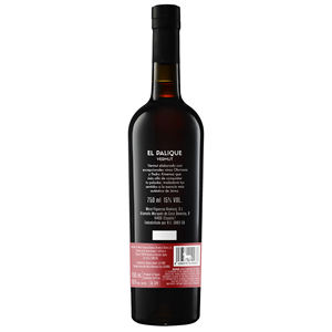 Fabriqué en Espagne EL PALIQUE DE JEREZ Vermouth 750ml Vin apéritif mi-sucré à servir avec une petite tranche de pomme - Product Image 2