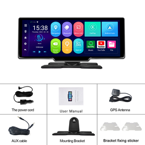 Écran de navigation portable Android Podofo 10,26 pouces, 8 cœurs, 4+64 Go, prise en charge du CarPlay sans fil, Android Auto, Netflix, YouTube, GPS, WIFI, OEM - Product Image 6