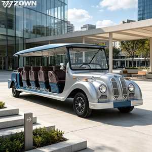 Carro Eléctrico Retro de Alta Resistencia para Turismo, con Velocidad Ajustable, para Transporte en Sitios Turísticos, Coche Eléctrico Vintage - Product Image 1