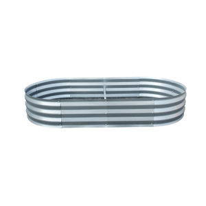 Lit de jardin surélevé galvanisé pour <span class=keywords><strong>l</strong></span>égumes Jardinière surélevée en métal - Product Image 3