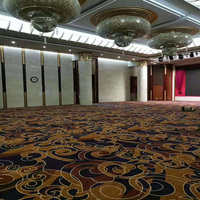 Tapis tufté artisanal extra large de luxe pour hall d'hôtel, design royal, fabriqué en Chine