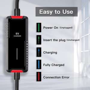Chargeur portable certifié ETL pour véhicule à énergie nouvelle, pistolet de recharge standard américain pour 6-20 V - Product Image 4