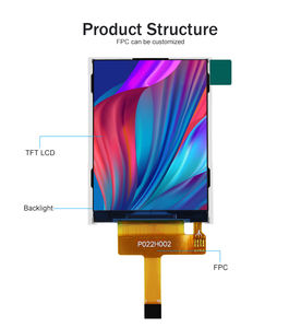 Polcd <span class=keywords><strong>2.2</strong></span> pollici modulo LCD 12 0'CLOCK 10 pin 240x320 interfaccia SPI TFT Display a cristalli liquidi - Product Image 4
