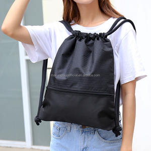 Large Capacity Waterproof <b>Drawstring</b> <b>Backpack</b> for Men and Women Cycling Sports Travel Tourism Foldable Promotional Sportpacks - Product Image 1