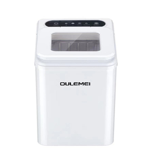 Mini machine à glaçons électrique automatique de comptoir en acier inoxydable appareil ménager autonettoyant - Product Image 2