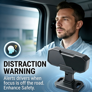 Système <span class=keywords><strong>de</strong></span> surveillance du <span class=keywords><strong>conducteur</strong></span> (DMS) par IA avec détection <span class=keywords><strong>de</strong></span> fatigue infrarouge en temps réel, alerte anti-distraction et alarme anti-somnolence pour camions 12-24V - Product Image 3