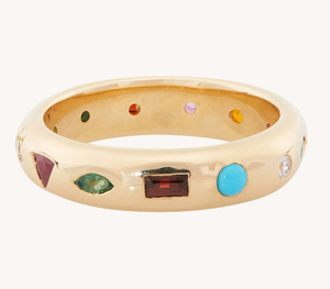 Bague personnalisée 14 carats 18 carats rose jaune rouge bijoux en or véritable piercing solide boucles d'oreilles collier fin bracelet tennis en diamant de laboratoire - Product Image 2