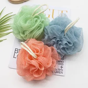 Wholesale PE Mesh Bath Sponge Bulk Puffs Large Bath Ball Shower Loofah Bath Brushes Sponges Puffs