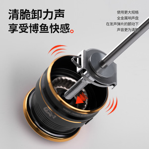 Yueyin Spinning Reel 5000 Size Carbon Fiber Rocker Arm Right Hand Fishing Reel With Gapless Line Cup - Product Image 2