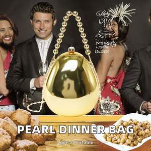 Bolso con borlas y diamantes de imitación para fiesta, noche, boda, moda - Product Image 2