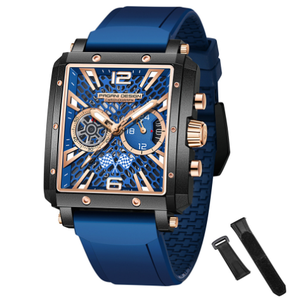 Reloj de Cuarzo Pagani Design para Hombre, Multifunción, Cronógrafo, Resistente al Agua, Luminoso, Deportivo, 1725 - Product Image 3