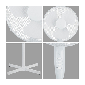Ventilateur oscillant électrique en plastique de 16 pouces de haute qualité pour l'été, durable, pour usage domestique et hôtelier, vente en gros - Product Image 5
