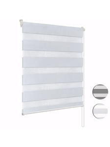 Hai Lớp cuộn lên Zebra Con lăn rèm cửa sổ Rèm hiện đại tuyệt sự riêng tư kiểm soát ánh sáng ngày đêm Shades - Product Image 2