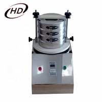 Diameter 220V 200Mm Stainless Steel 304 Putaran Lab Uji Pengocok Ayakan untuk Bubuk Logam