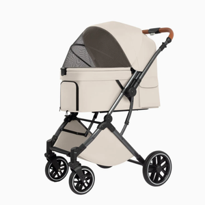 Poussette pour animaux de compagnie imperméable en gros, avec maille respirante, pour chats et chiens, capacité 15 kg, système de transport pour sorties - Product Image 3