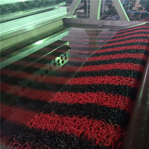 PVC Noole Einschnecken-PLC Hochproduktive Neue Tür-Fußmatten-Herstellungsmaschine - Product Image 2