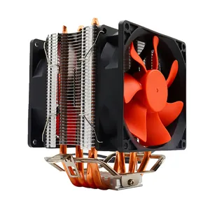 โปรเซสเซอร์ cpu cooler Suppliers-พัดลมระบายความร้อน CPU,ตัวประมวลผลเคสคอมพิวเตอร์พัดลมระบายความร้อน Cpu 4ท่อ RGB พัดลมระบายความร้อน Cpu พัดลมระบายความร้อน
