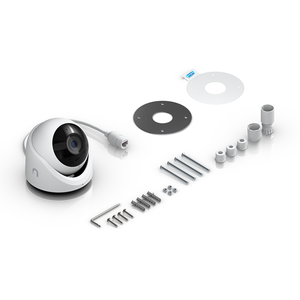 กล้องวงจรปิดภายนอก Ubiquiti UVC-G6-Turret 4K, ระบบตรวจจับใบหน้า/ทะเบียนรถด้วย AI, ไมโครโฟน, PoE, IP66, UBNT Ubiquiti UVC-G6-Turret W1295 - Product Image 2
