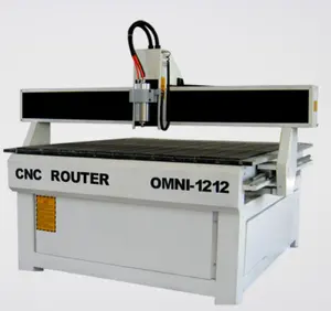 Roteador de entalhe 3d cnc omni 1212, roteador de madeira