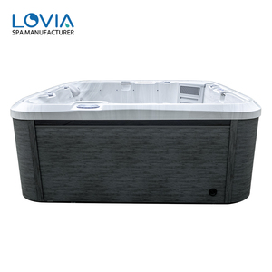 Spa en acrylique pour hydrothérapie, relaxant, pour cour, terrasse, patio, 5 personnes, avec chaise longue, directement de l'usine - Product Image 3