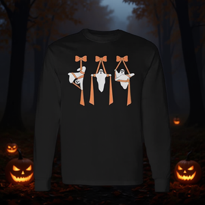 T-shirt à manches longues pour la danse aérienne, le yoga aérien, le bow aerial et l'Halloween - Product Image 3