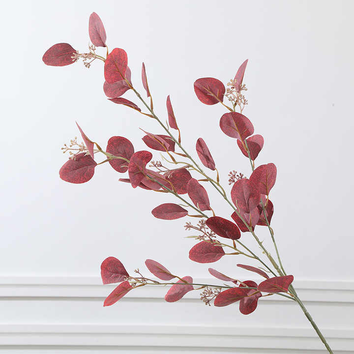 15 Rami Di Eucalipto Artificiale - Decorazioni Per Vasi, Bouquet Sposa, Casa, Verde Realistico - Foto 3