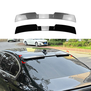 Bmw Rear Spoiler Carbon Fiber Texture Abs Ducktail Roof Spoiler For 5 Series G30 2018-2023 - Product Image 1