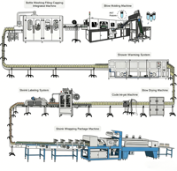 Machine de remplissage automatique de gaz gazeux isobare pour bouteilles PET, équipement de remplissage de boissons gazeuses