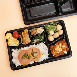 [Ecotainer] thân thiện với môi bọt Pp 7 ngăn Hộp Ăn Trưa cường độ cao tái chế PP bọt - Product Image 3