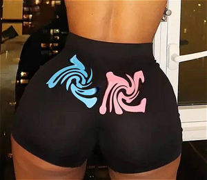 Shorts de Boxeador para <span class=keywords><strong>Mujer</strong></span> Talla Grande al Por Mayor, Shorts Deportivos para <span class=keywords><strong>Mujer</strong></span>, Conjuntos Candy, Shorts de Verano Estilo Snickers - Product Image 2