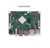 Placa de Desarrollo Industrial GGDX Renesas Radxa ROCK 3B RK3568 (J) con CPU de Cuatro Núcleos, Sistema Operativo Linux, Paquete BGA, Raspberry Pi