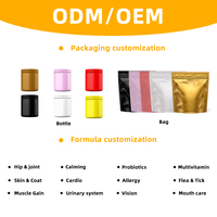 ODM Natural Detox Chews untuk Kesehatan Hati & Dukungan Fungsi Ginjal, Suplemen Hewan Peliharaan Milk Thistle untuk Anjing & Kucing