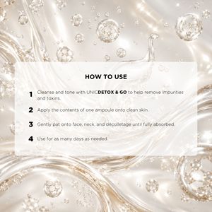UNICMAGIC SHOT 10X2ML AMPOULES Suero Facial con Ácido Hialurónico - Tratamiento Instantáneo para el Antienvejecimiento y la Fatiga - Product Image 6