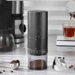 New 38 Levels Adjustment Wireless USB Rechargeable Portable Electric Burr <b>Grinder</b> Plastic Housing <b>for</b> Espresso Household Use - Product Image 2