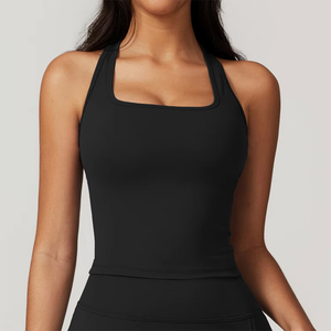Débardeur de yoga sexy sans coutures pour femme, dos élégant, séchage rapide, respirant, pour le sport et le fitness - Product Image 6