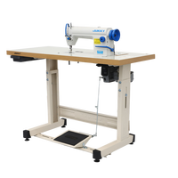 Ensemble complet JUKKY 8700 – Machine à coudre industrielle portable à point noué, haute vitesse, à aiguille simple, manuelle – Meilleure vente