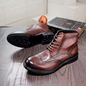 Chaussures Oxford en cuir de vachette haut de gamme pour hommes 2025 - Imperméables, antidérapantes, polyvalentes, chaussures habillées décontractées pour tous les événements - Product Image 3