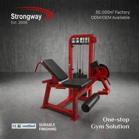 Machine Commerciale Double Fonction Extension et Flexion des Jambes Assise et Allongée pour Salle de Sport Strongway