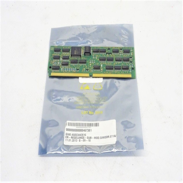A5E03443516 ER control sub module Simodrive 611A