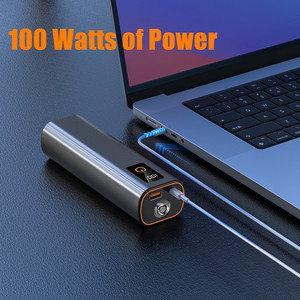 Nuevo Powerbank Portátil PD100w de Gran Capacidad 20000mAh 2026 con Pantalla LED, Compatible con Carga Súper Rápida 2.0 para Laptop - Product Image 3