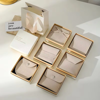 Boîte cadeau personnalisée de luxe avec poignée magnétique, pochette en carton vert 1200g pour bracelet, bijoux, emballage cadeau avec logo