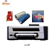 Qinyu Refinecolor A3 A4 A-B rouleau de plastifieuse de Film PET UV pour rouler l'autocollant d'imprimante DTF UV de transfert de chaleur utiliser de nouveaux matériaux d'impression